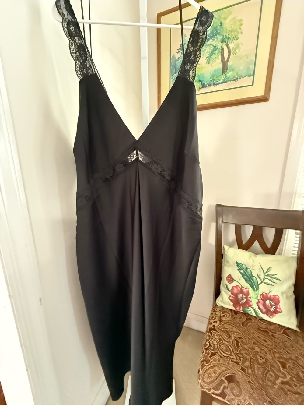 The drop silk like nightgown. NWT. Size 5X.